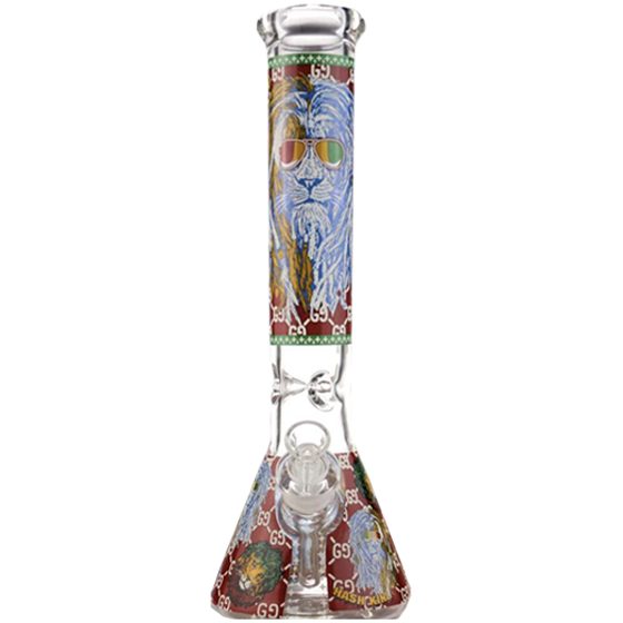 14" WP RBE GLOW HASH KING RED
