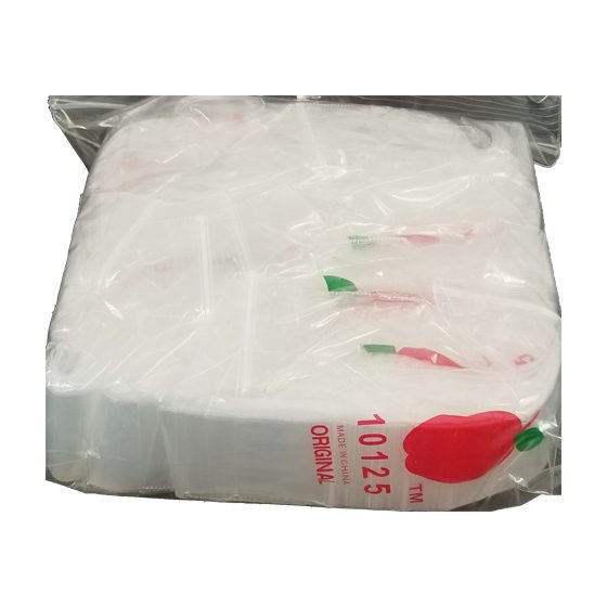 [86028] APPLE BAGGIES CLEAR (10125)