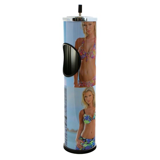 ASHTRAY TRASH CAN LADY #3 BIKINI