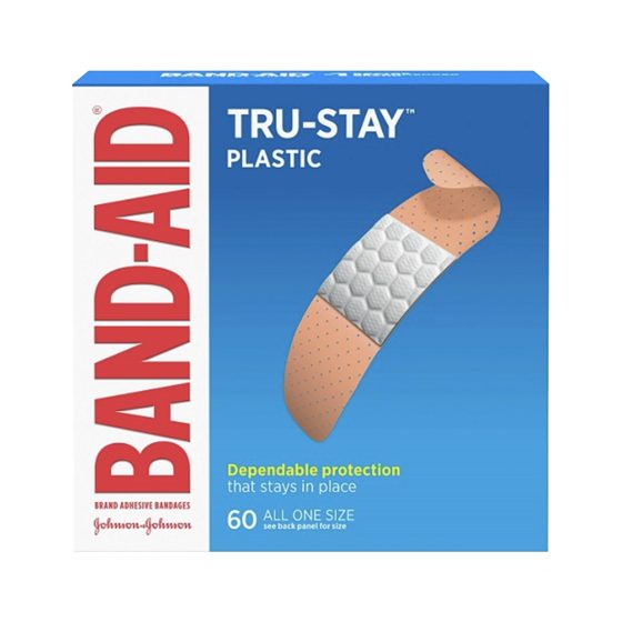 BAND-AID FLEXIBLE FABRIC 8/12CT