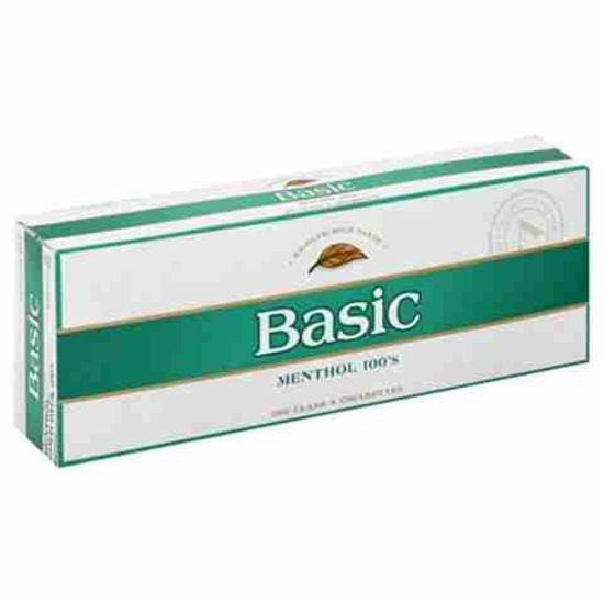 BASIC MENTHOL GOLD BOX 100