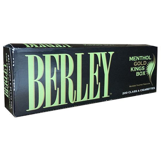 [40083] BERLEY MENTHOL GOLD BOX KING