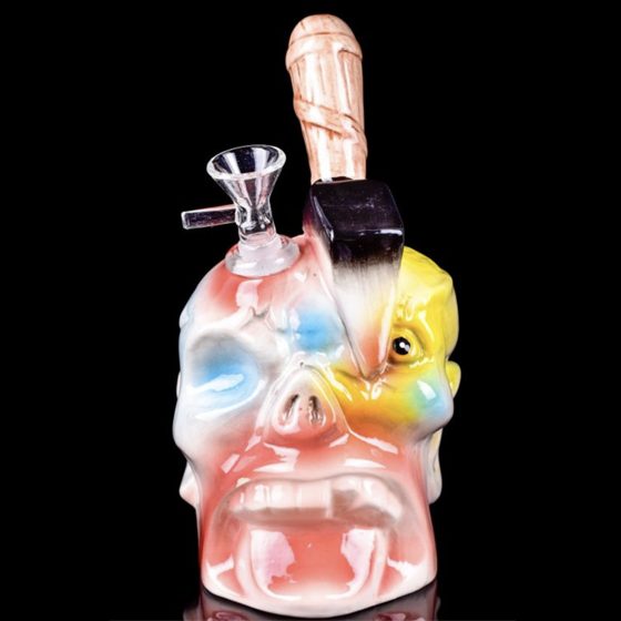 [28842] BG CERAMIC 5078 AXED SKULL