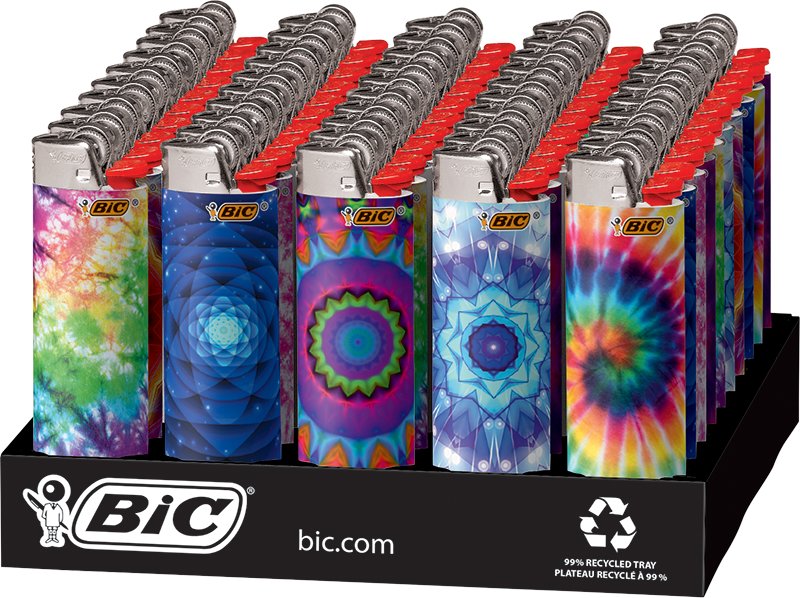 BIC 50CT PSYCHEDELIC PATTERNS