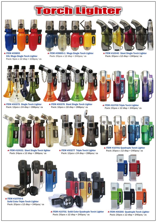 BIC LIGHTER TORCH 12CT STEADY JET MINI
