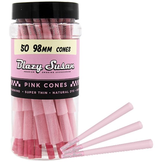 [24761] BLAZY SUSAN PINK 1000CT CONES 98MM