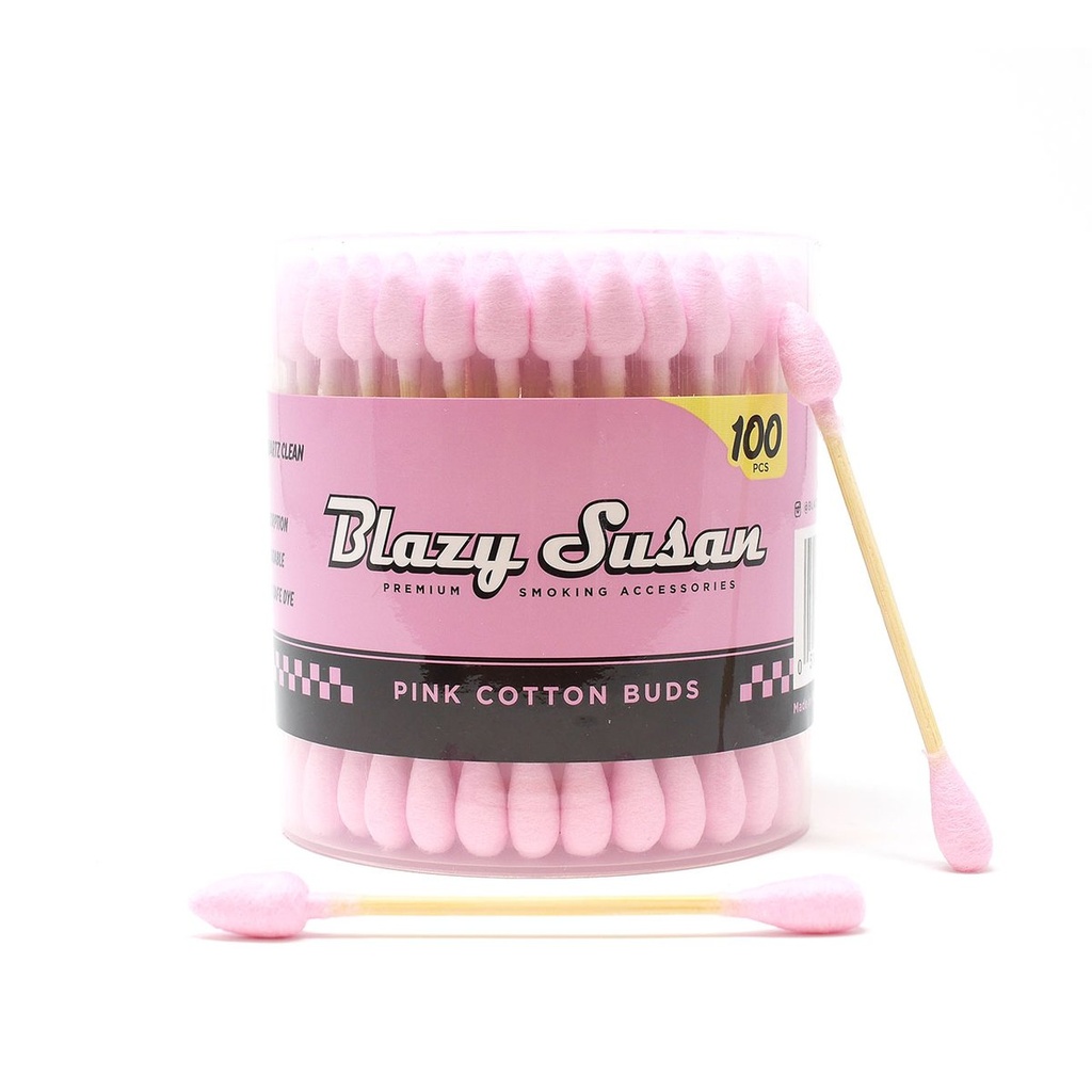 BLAZY SUSAN PINK 100CT COTTON BUDS