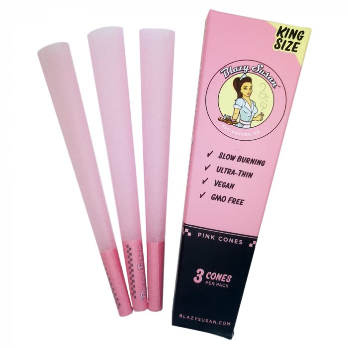 BLAZY SUSAN PINK CONES 21/3CT KING SIZE