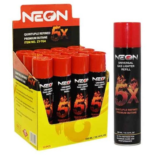 BUTANE NEON 12CT 5X