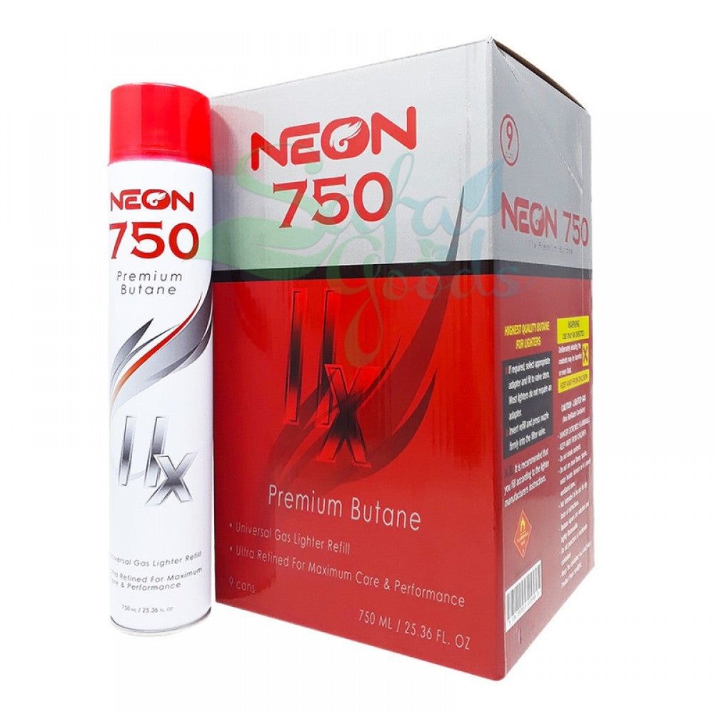 BUTANE NEON 9CT 11X 750 PREMIUM
