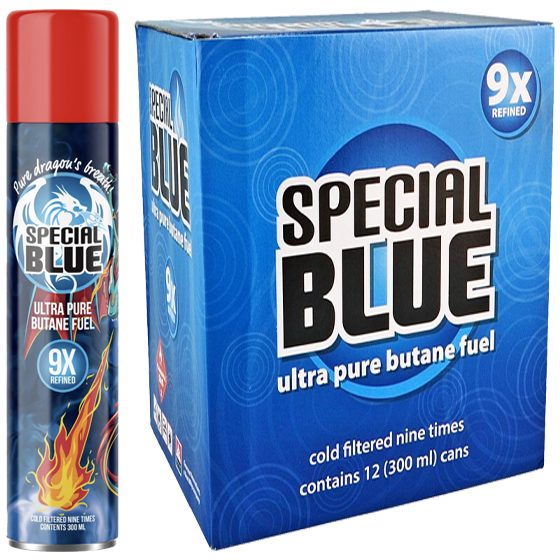 [1448] BUTANE SPECIAL BLUE 9X 12CT 300ML