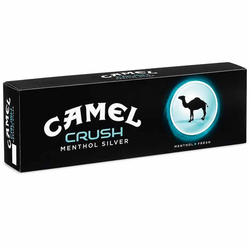 [40307] CAMEL CRUSH MENTHOL SILVER BOX KING