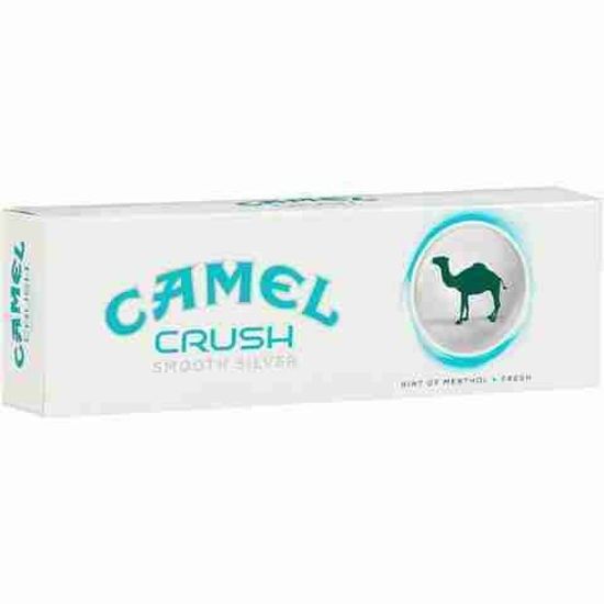 [41179] CAMEL CRUSH SMOOTH SILVER BOX KING