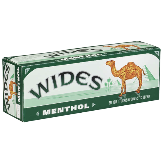 [40318] CAMEL WIDES MENTHOL BOX
