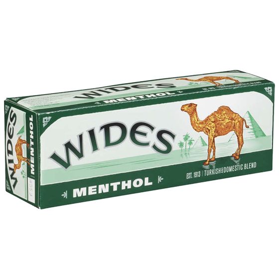 [40318] CAMEL WIDES MENTHOL BOX
