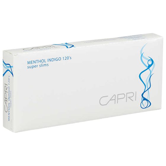 [40597] CAPRI MENTHOL INDIGO BOX 120