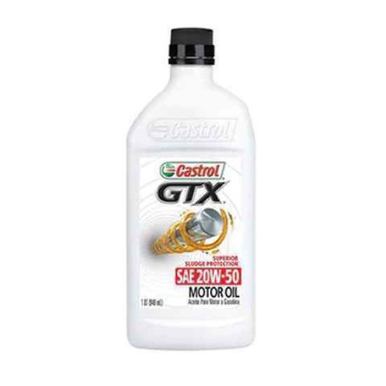 [20315] CASTROL GTX 6CT 1QT 20W50