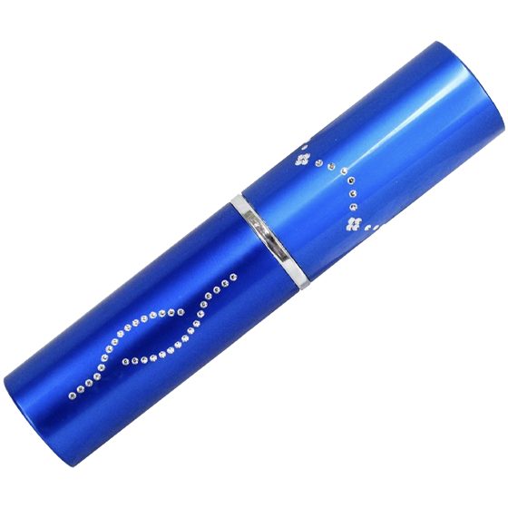 CHEETAH STUN GUN & PPR SPRAY DIAMOND LIPSTICK BLUE