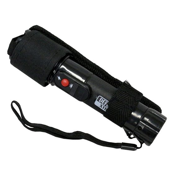 CHEETAH STUN GUN & PPR SPRAY FLASH LIGHT BLACK BLING