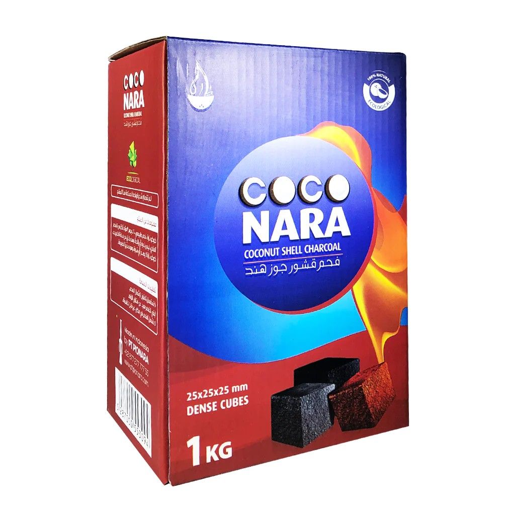 COCO NARA 1KG CHARCOAL