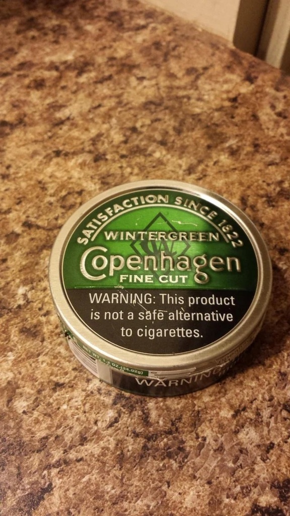 [1033] COPENHAGEN FINE CUT WINTERGREEN