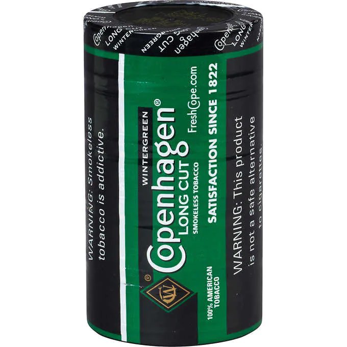 [1032] COPENHAGEN LONG CUT WINTERGREEN
