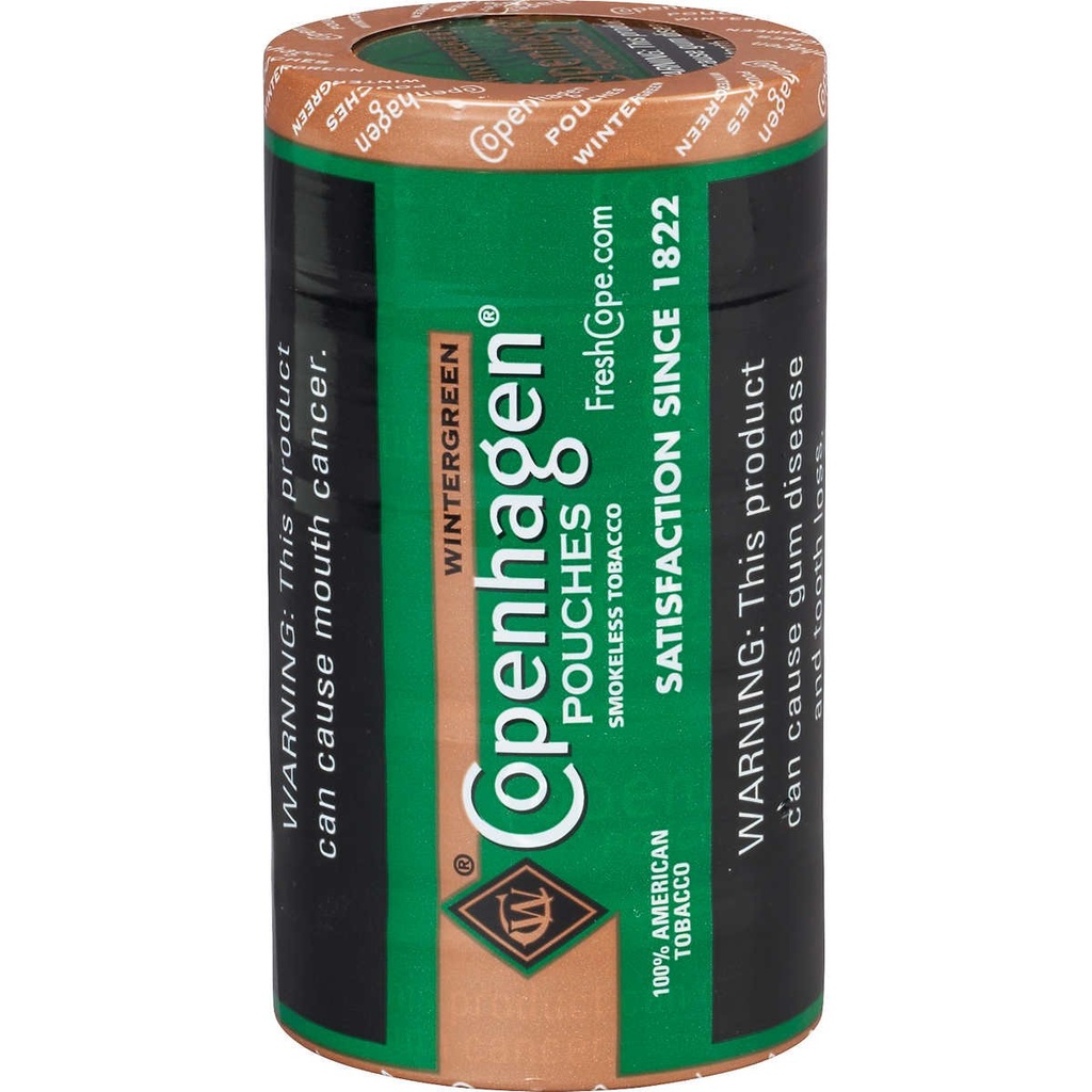 [1028] COPENHAGEN POUCH WINTERGREEN
