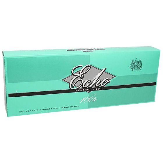 [40119] ECHO MENTHOL GOLD BOX 100