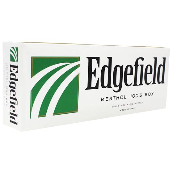 [40800] EDGEFIELD MENTHOL BOX 100