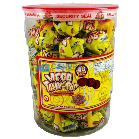 EL AZTECA MEGA TAMY POP JAR 40CT