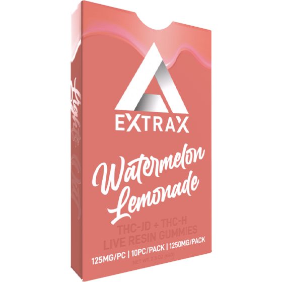 EXTRAX LIGHTS OUT GUMMIES 10CT 1250MG WATERMELON LEMONADE