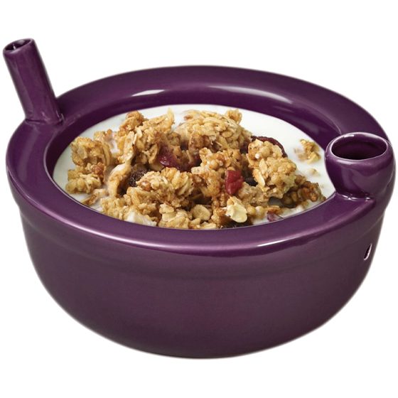 [82415] FASHIONCRAFT CEREAL BOWL PURPLE