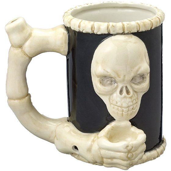 [88117] FASHIONCRAFT MUG SKULL BONE