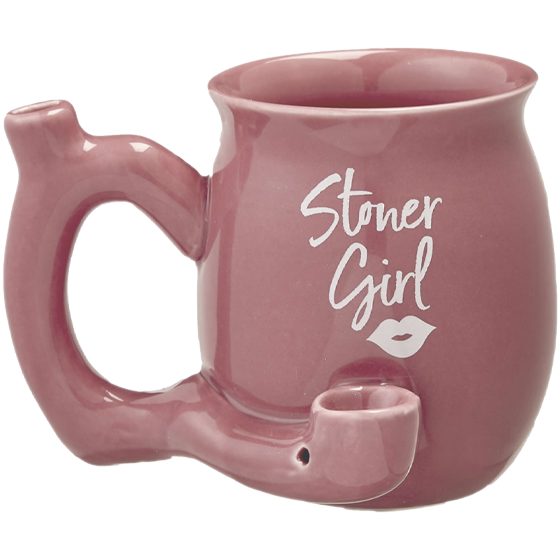 [82428] FASHIONCRAFT MUG STONER GIRL PINK