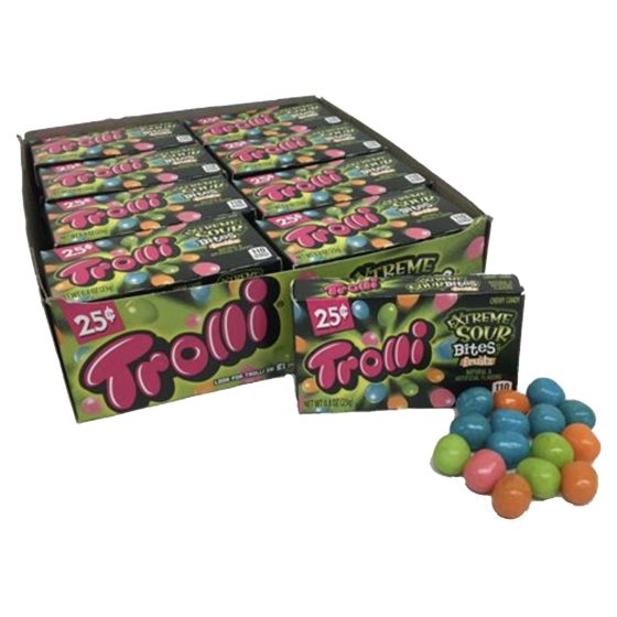 FR TROLLI 12CT EXTRA SOUR BITES FRUITZ 12086