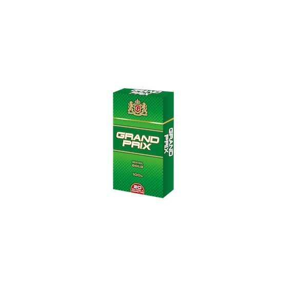 [40154] GRAND PRIX GOLD MENTHOL BOX 100