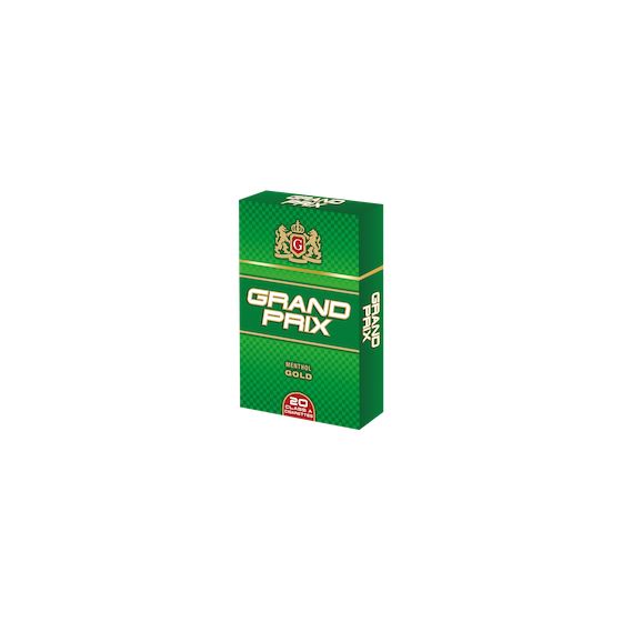 [40153] GRAND PRIX GOLD MENTHOL BOX KING