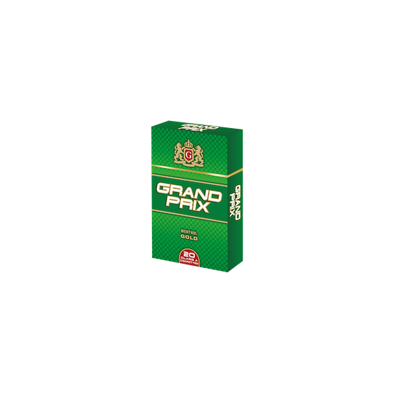[40153] GRAND PRIX GOLD MENTHOL BOX KING