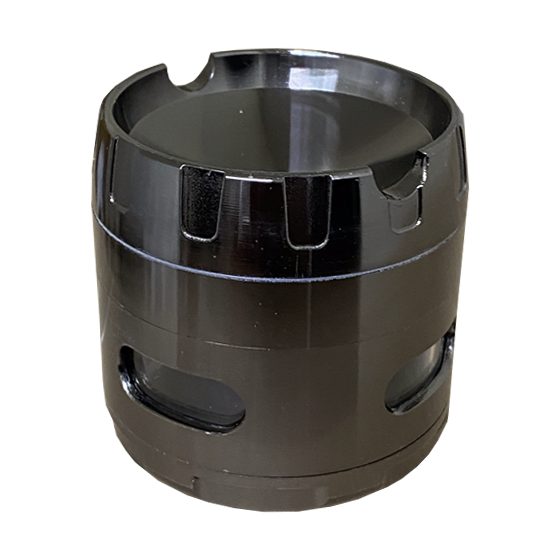 GRINDER 6CT PLASTIC WITH ASHTRAY