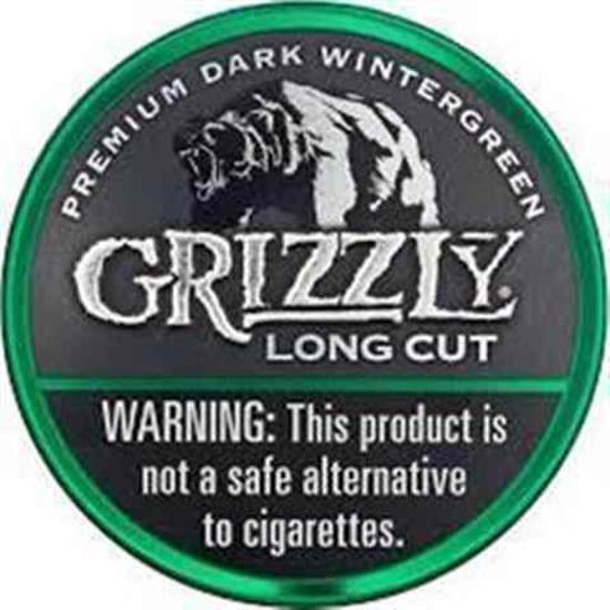 [1044] GRIZZLY LONG CUT DARK WINTERGREEN