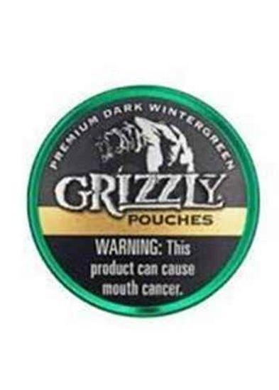 [1050] GRIZZLY POUCH DARK WINTERGREEN