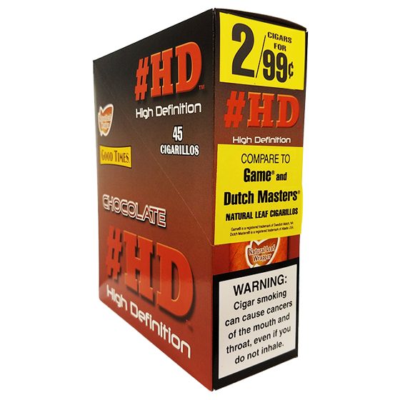 [24011] GT HD CHOCOLATE NAT WRAP CIGAR 2/$.99