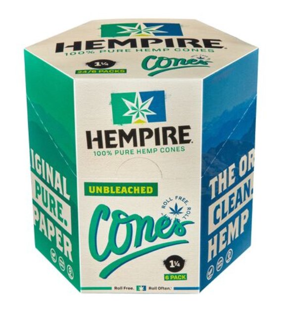 HEMPIRE CONES 24/6CT 1.25"