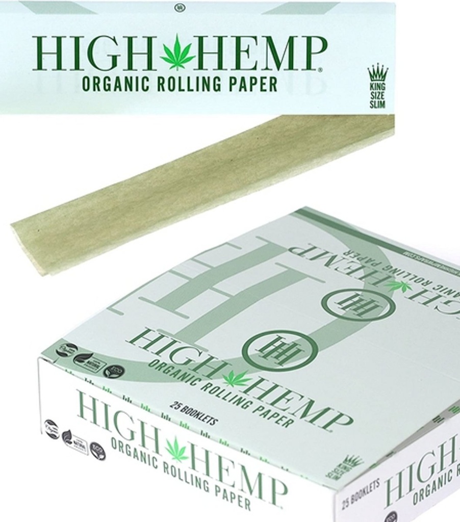 HIGH HEMP 24CT ORGANIC KING SLIM