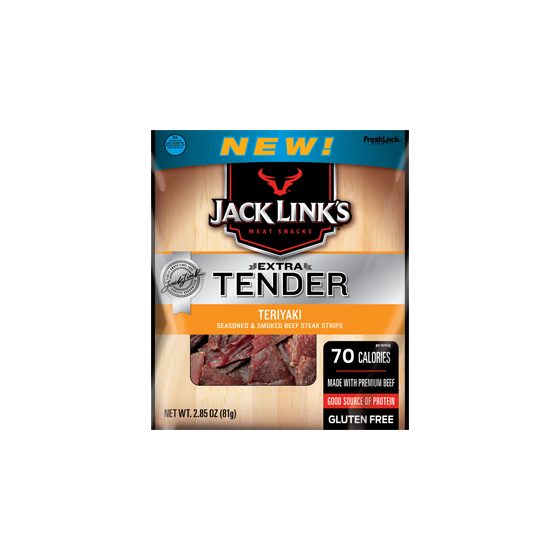 JACK LINKS EXTRA TENDER TERIYAKI 2.85OZ