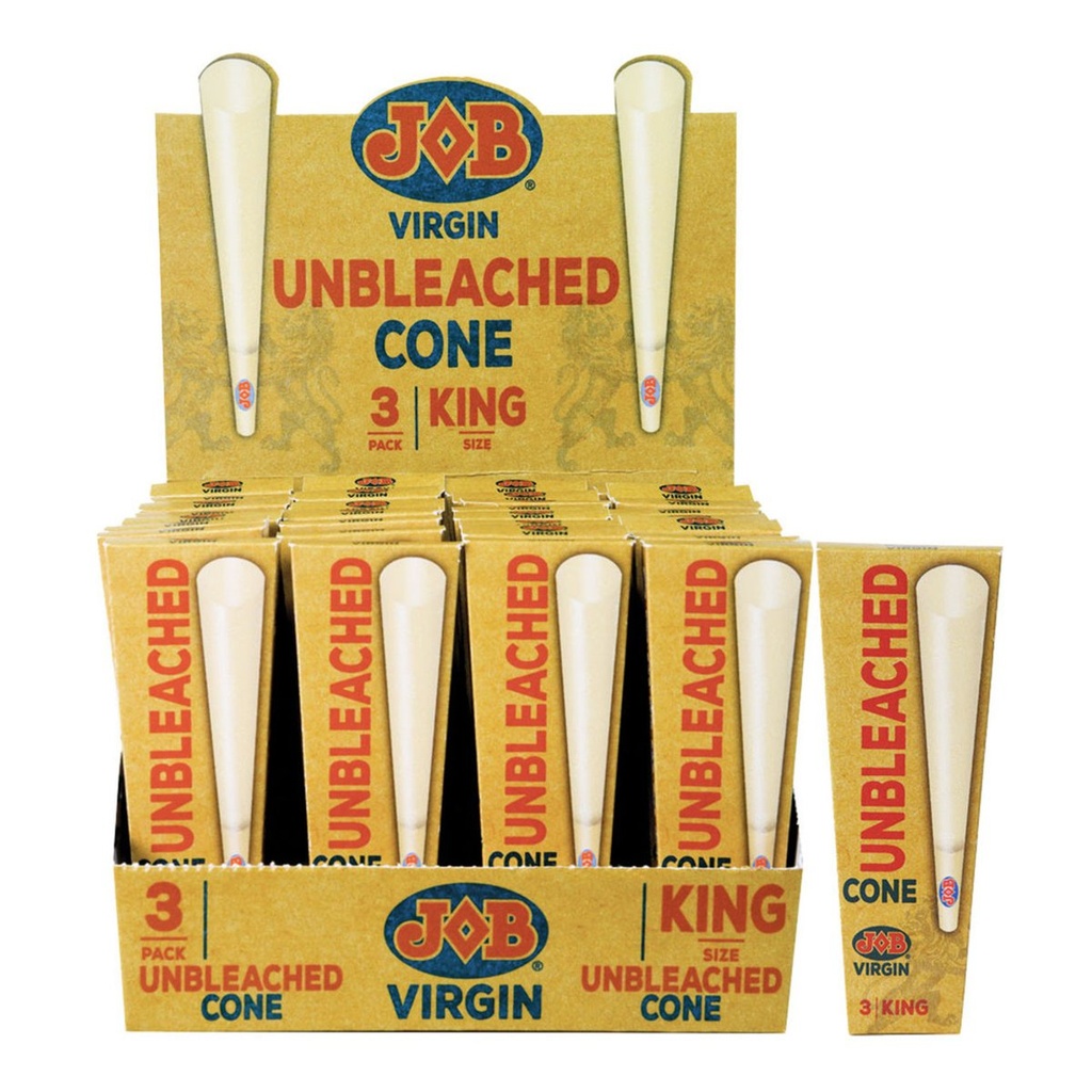 JOB CONES 32CT VIRGIN KING SIZE