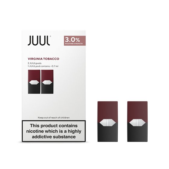 JUUL PODS 3% 8/2CT VIRGINIA TOBACCO