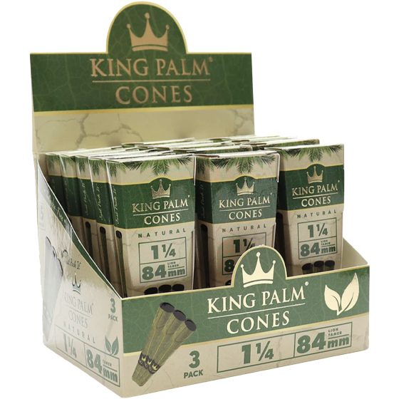KING PALM CONES 15/3CT 84MM 1.25"