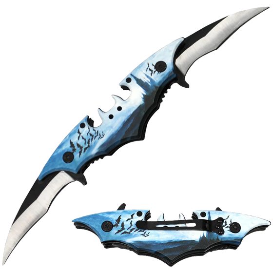 KNIFE BAT MB4544-BL BLUE