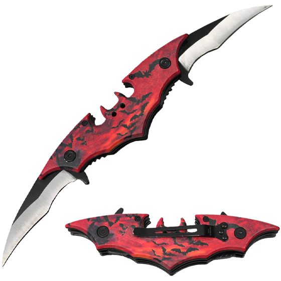 KNIFE BAT MB4544-RD RED